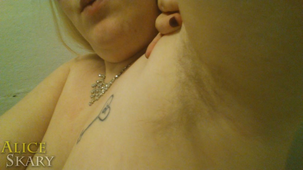 my beautiful hairy armpits